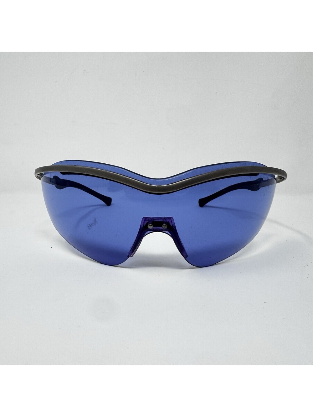 Vintage Ray-Ban B&L Callaway B0009 Golf Shield Sunglasses Blue Purple Y2K